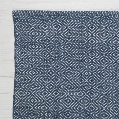 Diamond Navy Rug